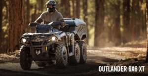 Can-Am Outlander 6x6 650 DPS With Flat Bed kit (2019 м.г.)