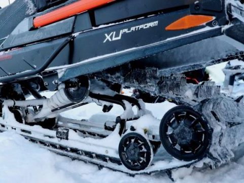 LYNX представляет новую заднюю подвеску на снегоходах 2019 мг.