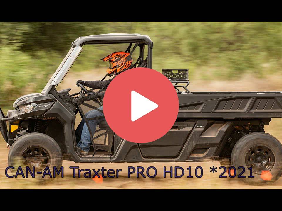 CAN-AM TRAXTER PRO DPS HD10.  Видеообзор мотовездехода.