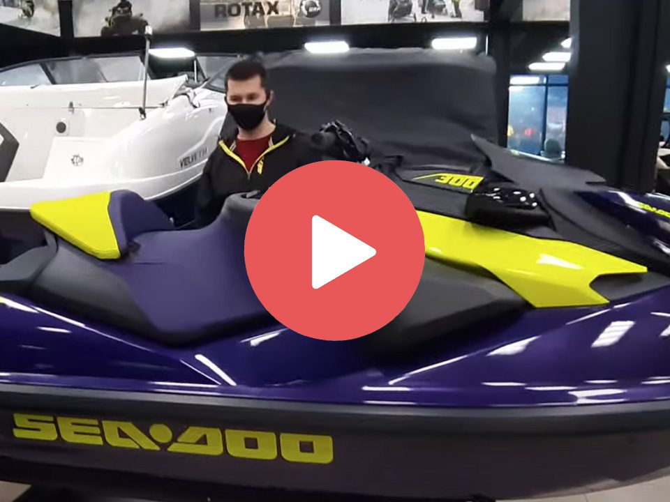 Видео обзор нового гидроцикла Sea-Doo RXP X 300 2021
