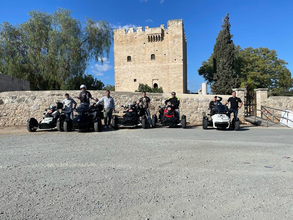 Отчет о путешествии на трициклах Can-Am по Кипру с 10 по 14 ноября
