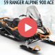 Обзор снегохода Lynx 59 Ranger Alpine 900 ACE 2022 с аксессуарами